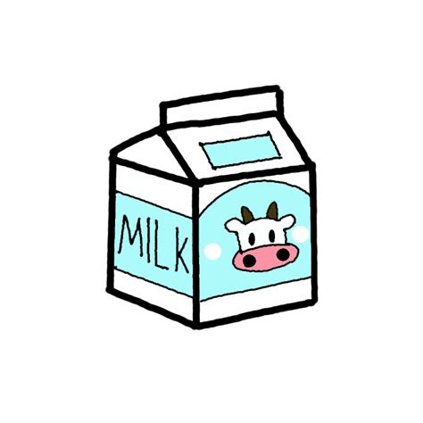 Drawing Of A Milk Carton