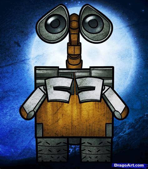 Drawing Of A Walle