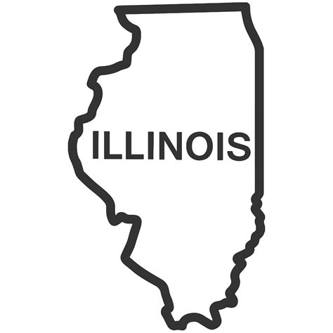 Drawing Of Illinois