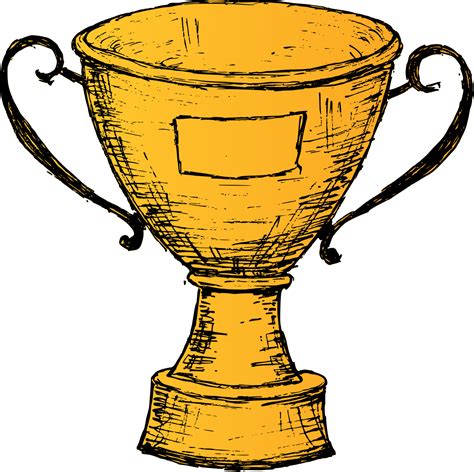 Drawing Of Trophy