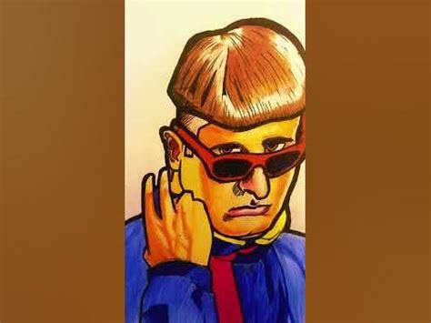 Drawing Oliver Tree YouTube
