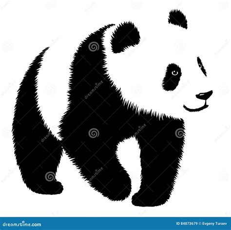Drawing Panda Black And White