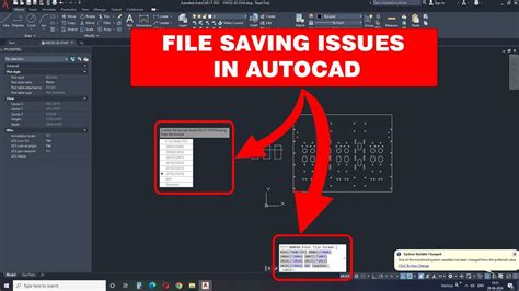 Drawing file is write protected for AutoCAD File saving problems