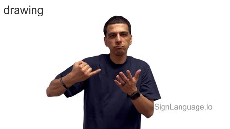 Drawing in ASL American Sign Language 4 Video Examples