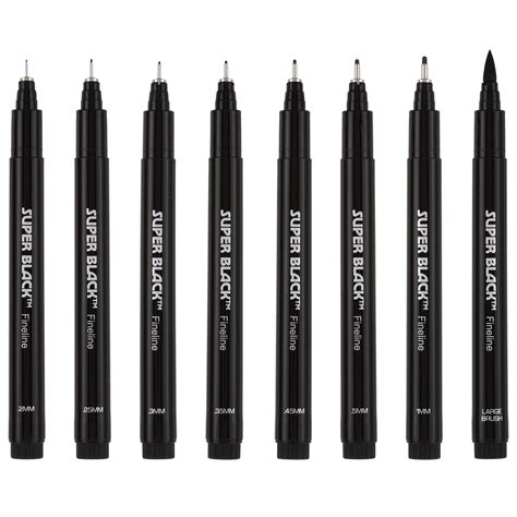 Brusarth White Gel Pen Set - 0.8 mm Extra Fine Point Pens Gel Ink Pens for  Black Paper Drawing, Sketching, Illustration, Card Making, Bullet