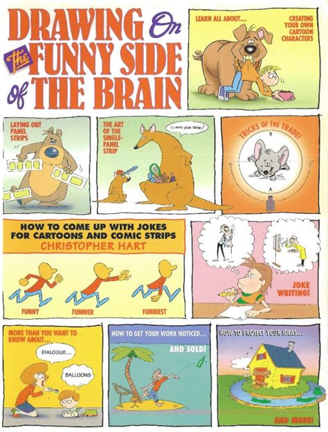 Read Online Drawing On The Funny Side Of The Brain How To Come Up With Jokes For Cartoons And Comic Strips By Christopher Hart