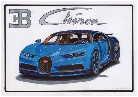 Drawings Of A Bugatti