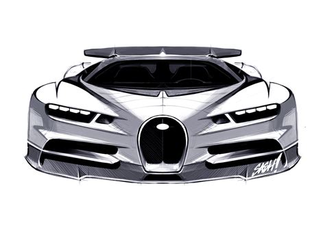 Drawings Of Bugatti