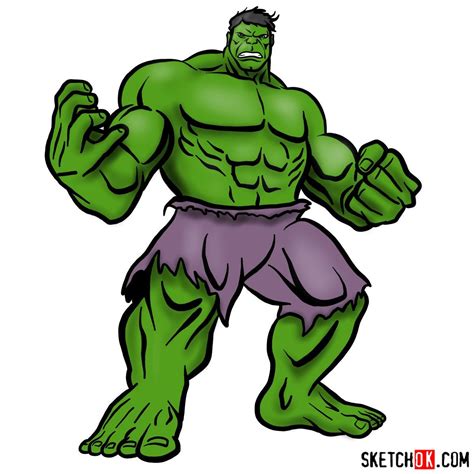 Drawings Of Hulk