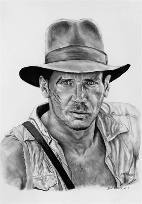 Drawings Of Indiana Jones