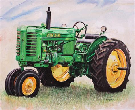 Drawings Of John Deere Tractors