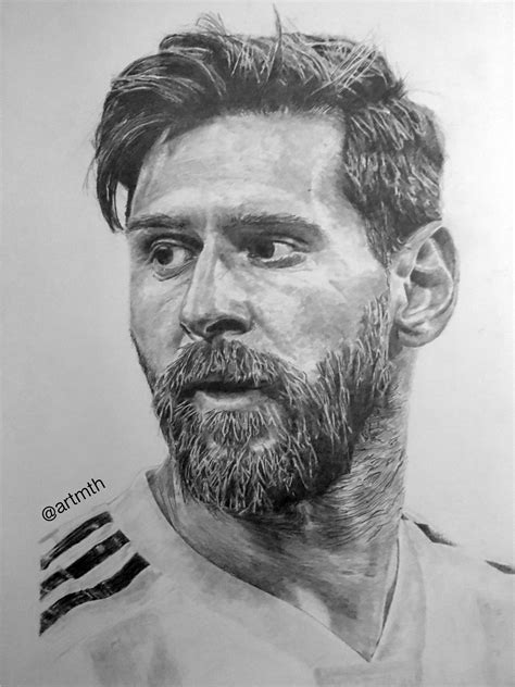 Drawings Of Messi