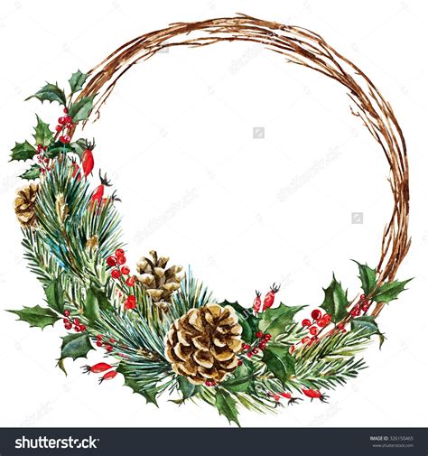 Drawings Of Wreaths