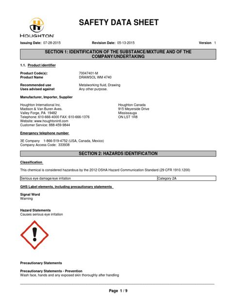 Drawsol WM 4740 (Added 2024) PDF Superfund - Scribd