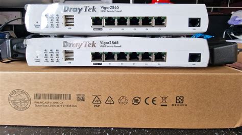 DrayTek Vigor 2865 Multi-WAN Firewall VPN Router - NON WIFI