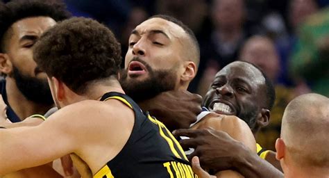 Draymond Green suspended for five games for putting Rudy Gobert in headlock