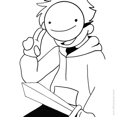Dream Coloring Pages Minecraf
