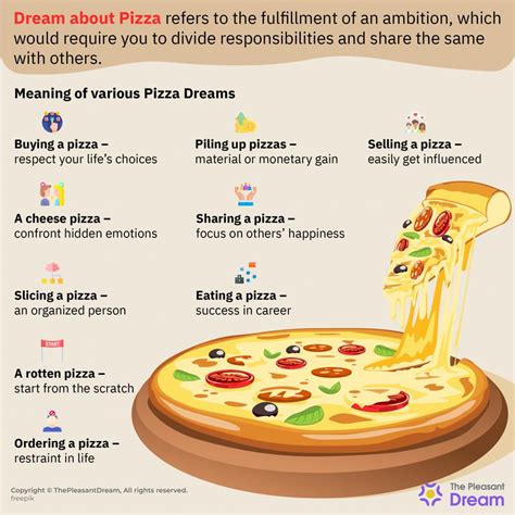 Dream about Pizza - 50 Interesting Sequences and their Meanings