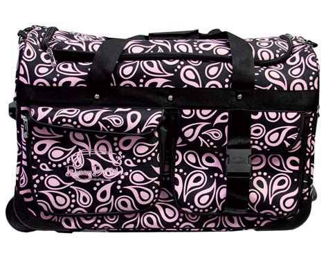 Dream duffle. This duffel is roomy-er than you would think with it’s size. The Dream Duffel website says that you should be able to fit 1-3 costumes inside. For regular use, I’d guess that’s pretty accurate. You’d be hard-pressed to fit more than 4 in it with hangers and all. 1 – I put all of our costumes in gallon Ziploc bags. 