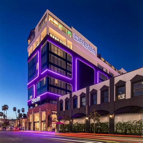 Dream hotel hollywood. Dream is a vibrant nightlife complex touting a smart hotel, seven restaurants, and a number of bars and nightclubs. It epitomises stereotypical Hollywood (velvet ropes, models, sports cars), and ... 