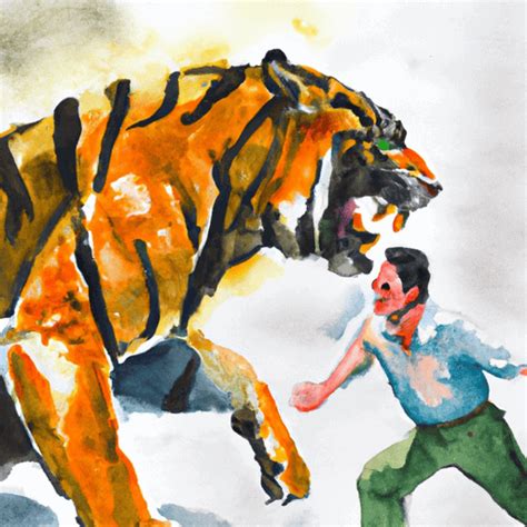 Dream of tiger attacking someone else.  They are said to be protective an...