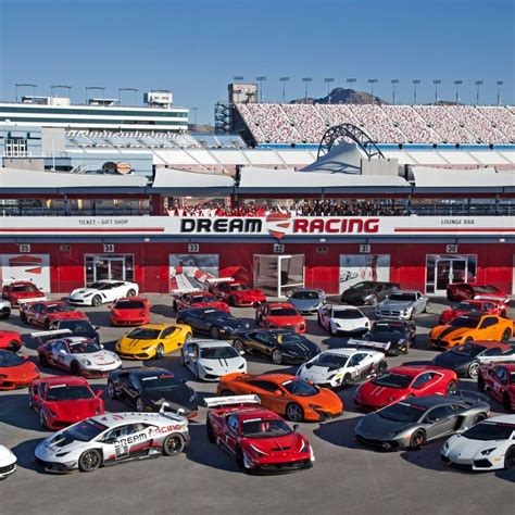 Dream racing. Dream Racing is the five-star, multi award winning driving experience at Las Vegas Motor Speedway and features the world's largest and fastest selection of Supercars and the only one where you can get behind the … 