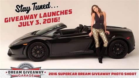 Dreamgiveaway com. Dream Giveaway: Win the world's greatest prize packages and support charity. Enter to win cars like the Dark Horse Mustang, Harley Davidson Motorcycles, 1965 Corvette, Roush P-51A Mustang, and more. Make a difference today! 
