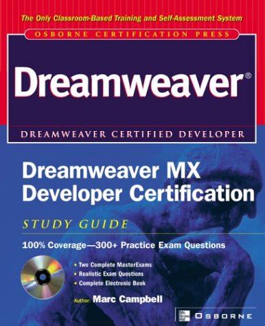 Full Download Dreamweaver Mx Developer Certification Study Guide By Marc Campbell