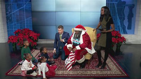 Dreezy Claus joins WGN Weekend Morning News