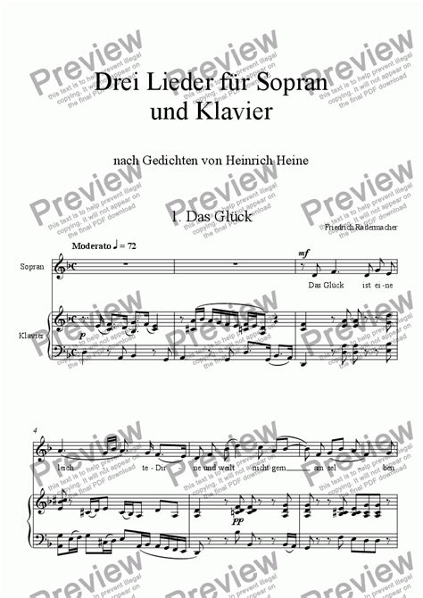 Drei lieder, für bariton (mezzo sopran oder tenor) und klavier [von] h. - Kleinere mittelhochdeutsche erzählungen, fabeln und lehrgedichte.
