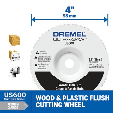 Dremel US600 4-in Carbide Circular Saw Blade - Lowe