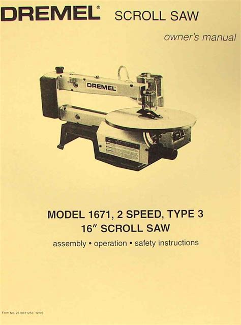 Dremel scroll saw model 1671 owners manual. - National plumbing hvac estimator 1995 cost guide annual.