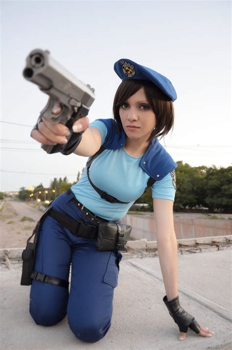 Dress Like a Hero: The Alluring Jill Valentine Police Uniform for Cosplay and Halloween