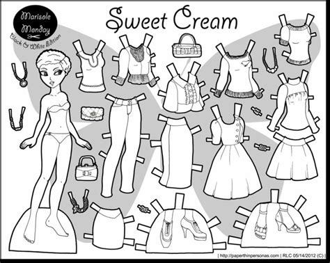 Dress Up Coloring Pages
