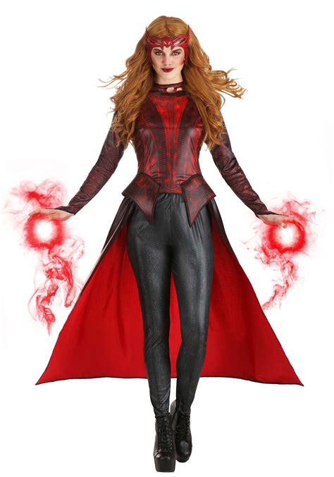 Dress Up as Your Favorite Superheroine with Our Scarlet Witch Costume Women Collection!