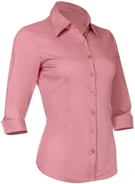 Dress shirt for women. Super Soft Wrinkle Free Button Down Shirts for Women Solid Short/Long Sleeve Striped Formal Work Dress Blouses Tops. 4,157. 800+ bought in past month. Limited time deal. $1499. Typical: $19.99. FREE delivery Mon, Mar 18 on $35 of items shipped by Amazon. Or fastest delivery Fri, Mar 15. +8. 