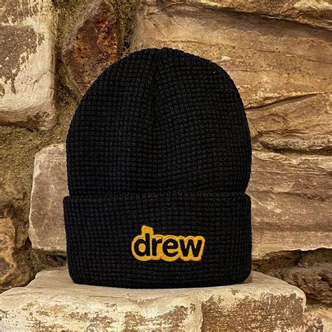 Drew House Secret Waffle Beanie - Black *FIRM... - Depop