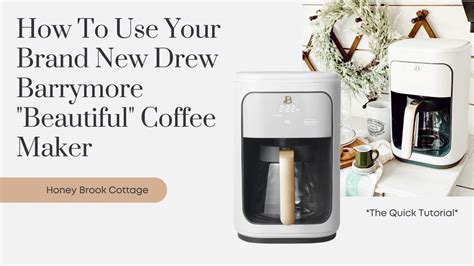 Jan 24, 2024 · However, at just $49.97 the Beautiful 14 cup programmable coffee maker by Drew Barrymore is actually very reasonably priced! Whilst it is not necessarily the most high-end or technologically advanced coffee maker out there, its ergonomic design, touch screen, and textured material finish really do set it apart.