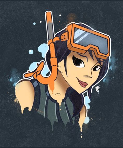 Drew my own graffiti for Snorkel Ops - Fortnite - Pinterest