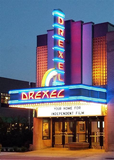Drexel movie theater. Feb 2, 2018 · I must admit to visiting the original Drexel’s location just once. It’s the spring of 1997 and Crash, alternately either excoriated or championed in every article I’ve read, spools out this week at the Drexel theater, a locally owned matinee in the affluent Bexley subdivision. Alan hasn’t the first inkling when I suggest this flick, but ... 