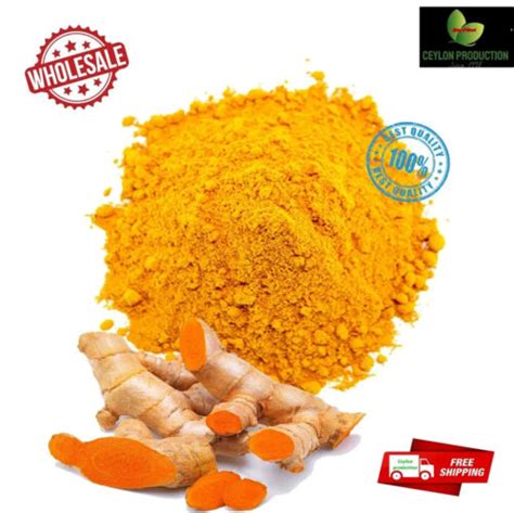 Dried Turmeric Root Ground Aroma Powder 25 g Organic Pure