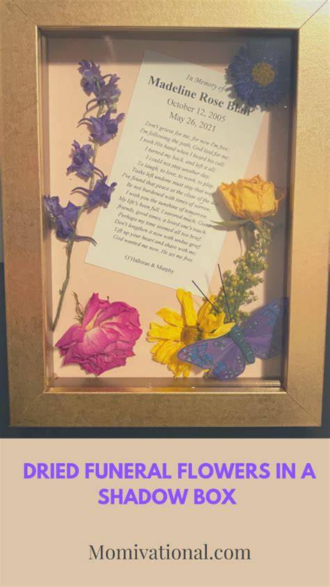 Dried funeral flowers keepsakes.  Explore drying, pressing, and resin m...