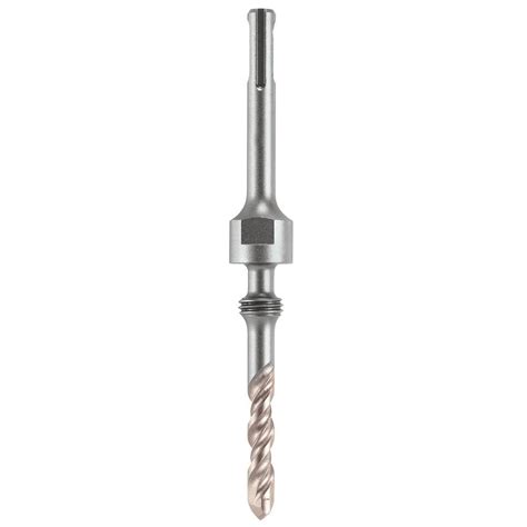 The drill bit detached from the hex shank and not useable as a quic