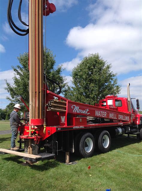 Drilling water wells is a process that involves many steps. 