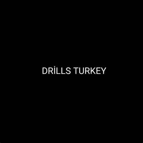 Drills Turkey YouTube.