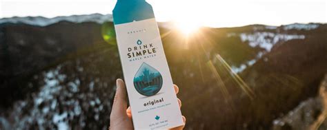 Drink Simple Pure Maple Water