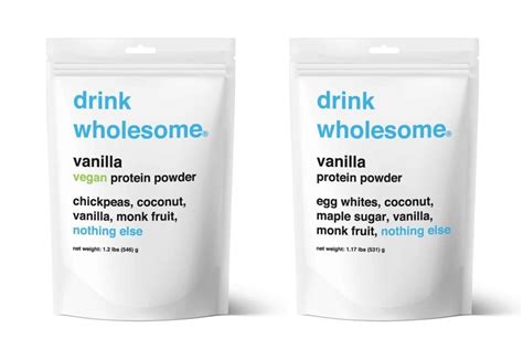 Drink wholesome. SALE. Egg White Protein Powders. Egg White Protein Powder Starter Kit. $ 104.97. Vegan almond protein powder starter kit = 1 chocolate protein powder + 1 vanilla protein powder + 1 shaker bottle. Free US shipping. Shop now. 