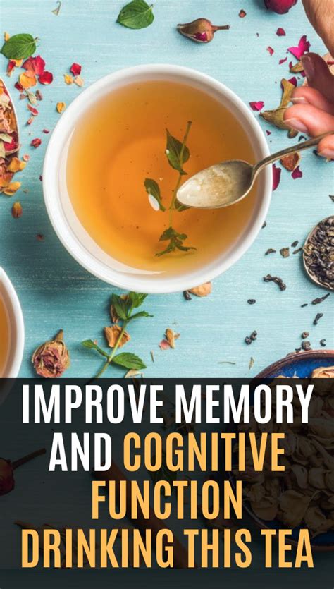 Drinking Tea May Help Improve Cognitive Function