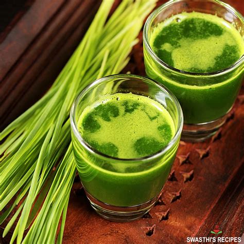 Drinks - How to make wheatgrass juice from powder recipes