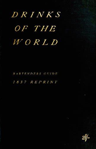 Drinks of the world bartenders guide 1837 reprint. - 2012 toyota prius v service repair manual software.
